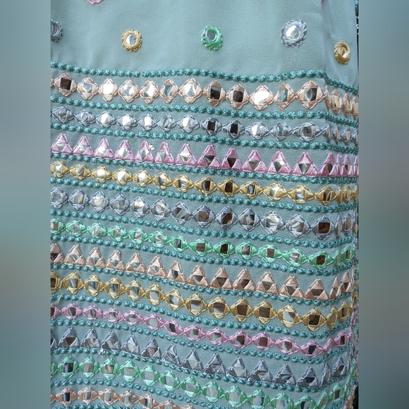 Indian Wedding Wear Lehenga Choli Dupatta Set Heavy Embroidery Work Lehengas Set - Picture 7 of 8